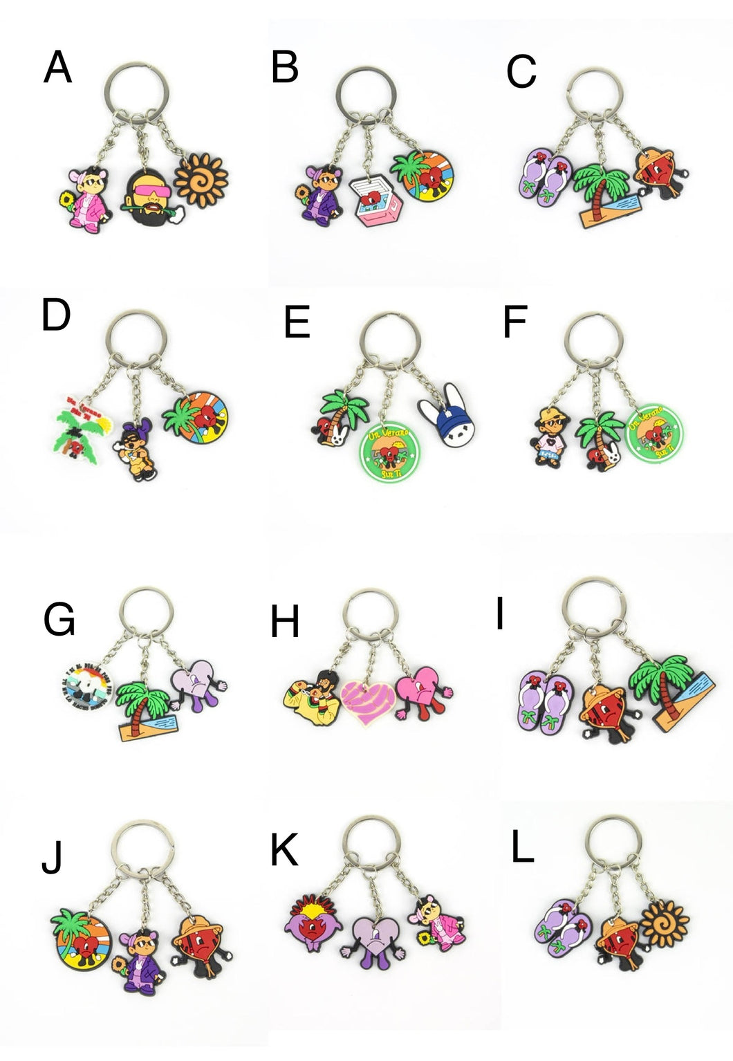 Benito Inspired Keychains